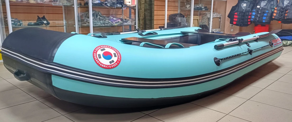 КОМПЛЕКТ ЛОДКА MISHIMO LITE 350 + МОТОР 9,8 Л.С. в Пушкино