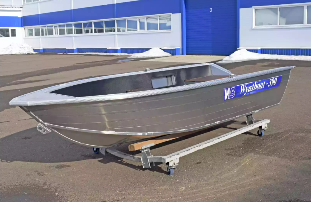Алюминиевая лодка Wyatboat-390 Р NEW в Пушкино