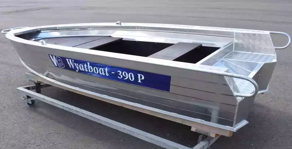 Алюминиевая лодка Wyatboat-390Р Fish в Пушкино