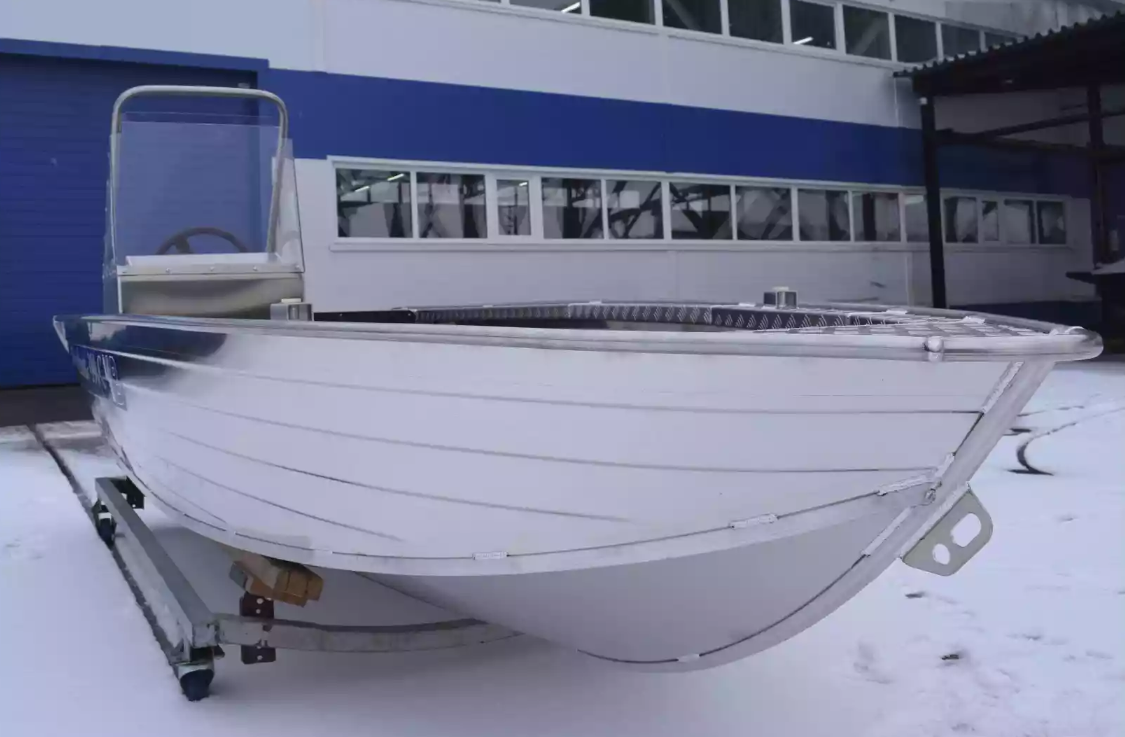 Алюминиевая лодка Wyatboat-390 C в Пушкино