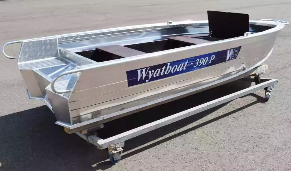 Алюминиевая лодка Wyatboat-390Р Fish в Пушкино