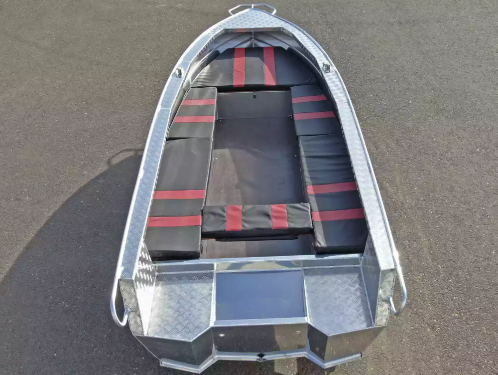 Алюминиевая лодка Wyatboat-390РМ увеличенный борт в Пушкино