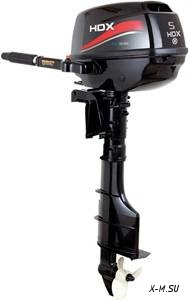 Лодочный мотор 4-х тактный HDX F 5 BMS в Пушкино