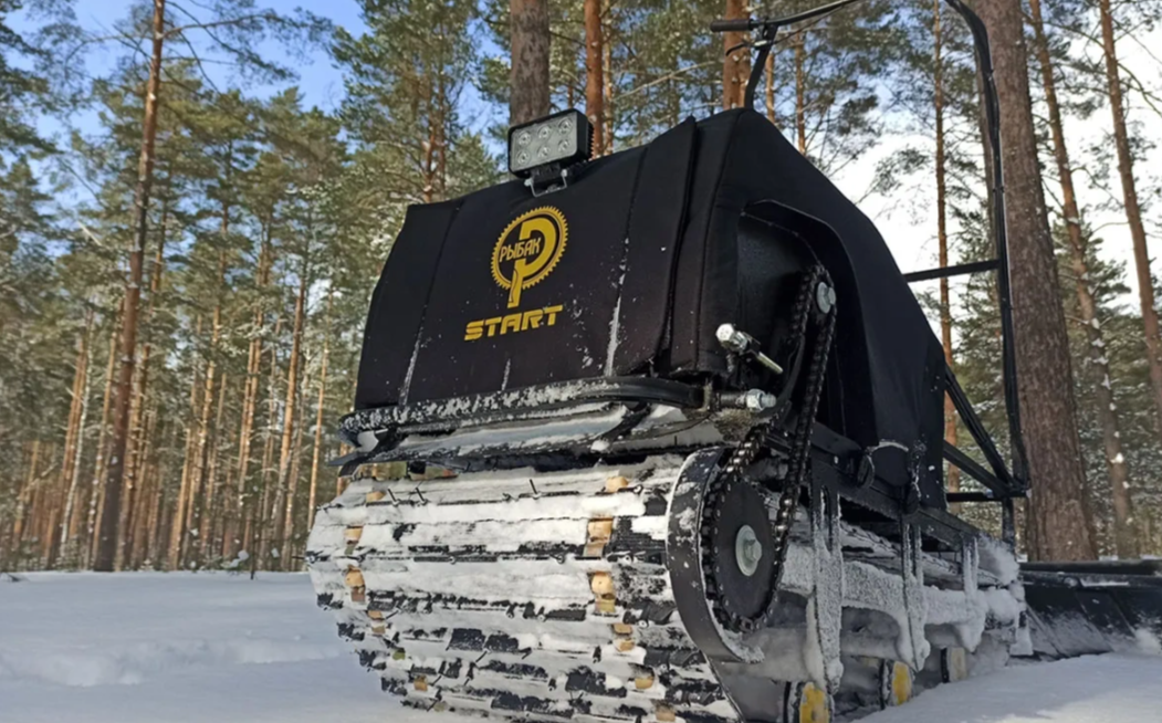 Мотобуксировщик РЫБАК СТАРТ Lifan 15 л.с (тканный капот) в Пушкино