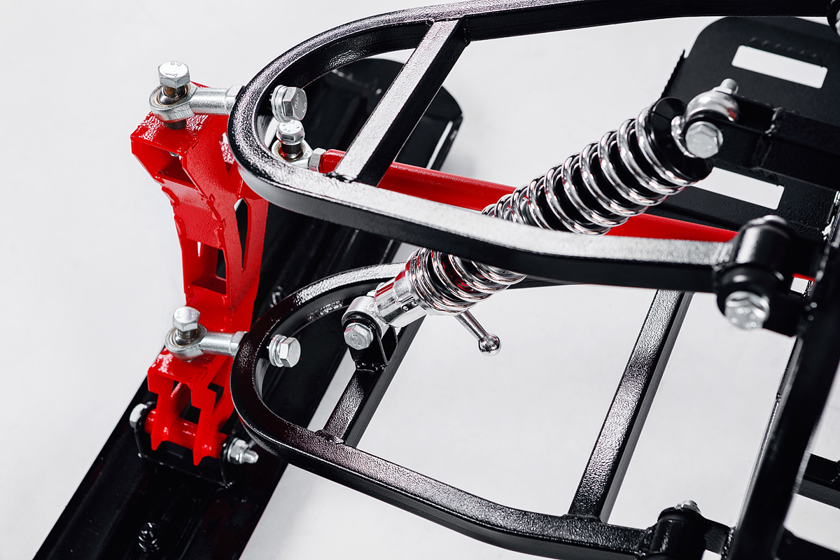 Лыжный модуль IKUDZO с подогревом ручек пластиковые лыжи в Пушкино