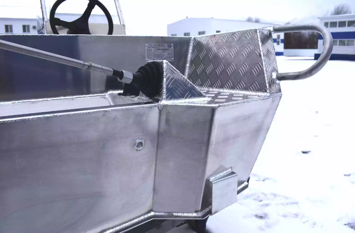 Алюминиевая лодка Wyatboat-390 C в Пушкино