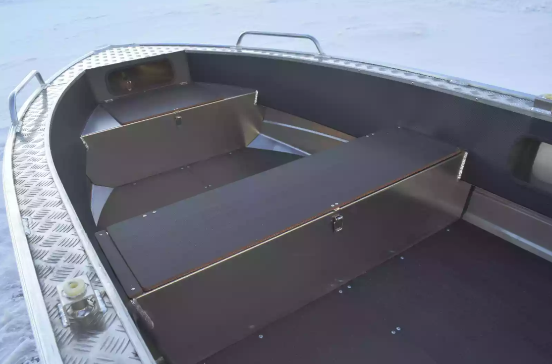 Алюминиевая лодка Wyatboat-370 в Пушкино