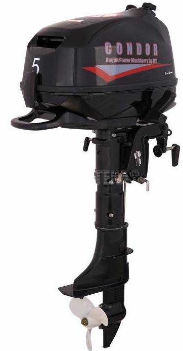 Лодочный мотор Condor F5HS без бака 12 л. в Пушкино