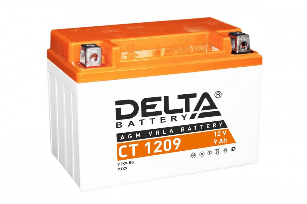 Аккумулятор Delta CT 1209 (12V / 9Ah) в Пушкино