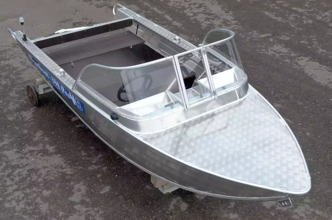Алюминиевая лодка Wyatboat-390 Pro в Пушкино