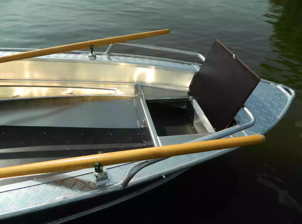 Алюминиевая лодка Wyatboat-390 У в Пушкино