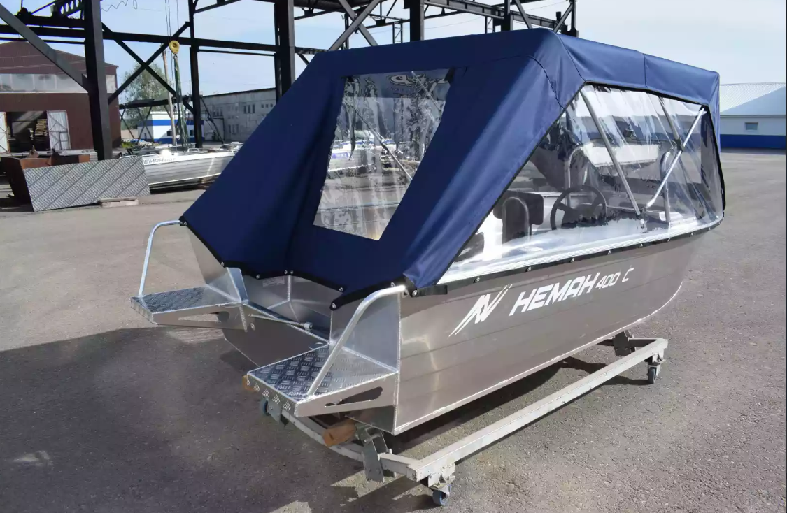 Алюминиевая лодка Неман-400 С в Пушкино