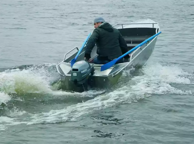 Алюминиевая лодка Wyatboat-390 M в Пушкино