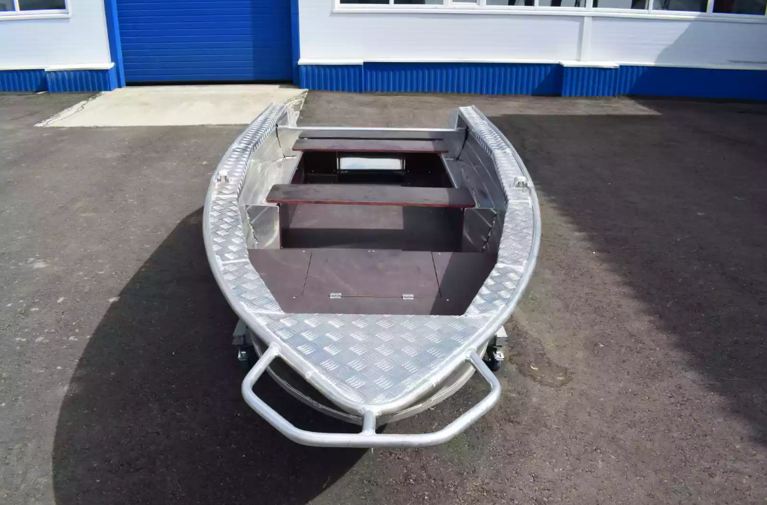 Алюминиевая лодка Wyatboat-390Р Увеличенный борт в Пушкино