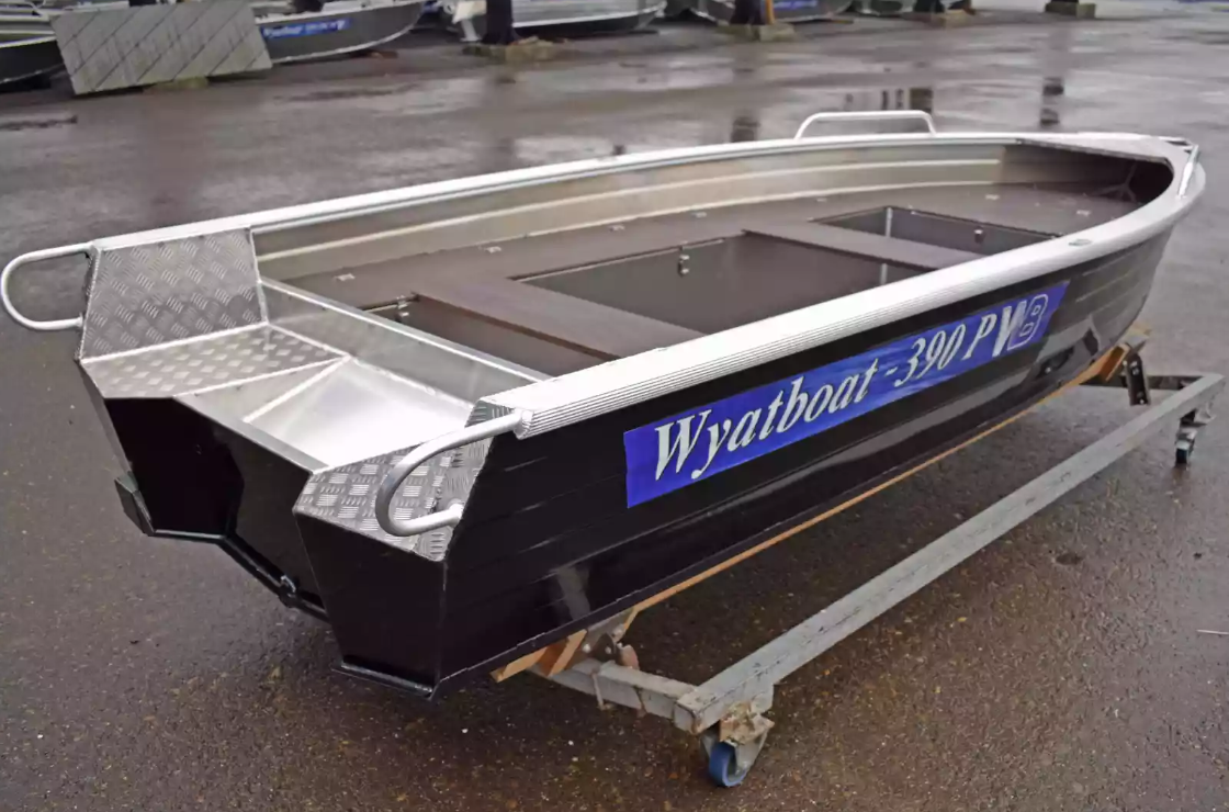 Алюминиевая лодка Wyatboat-390РМ в Пушкино