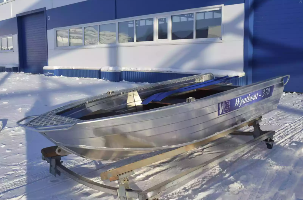 Алюминиевая лодка Wyatboat-370 Р в Пушкино