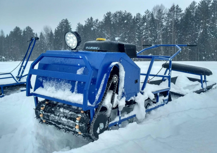 Мотобуксировщик Альбатрос-XLV 9 тележки, 1450 мм в Пушкино