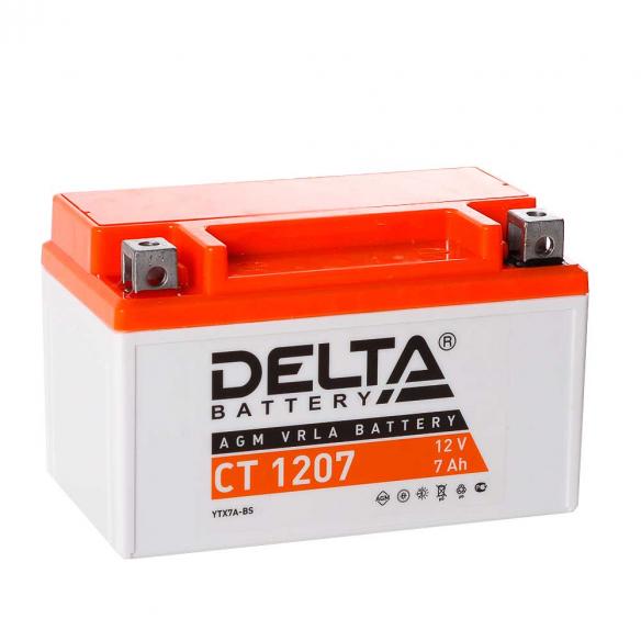 Аккумулятор Delta CT 1207 (12V / 7Ah) в Пушкино