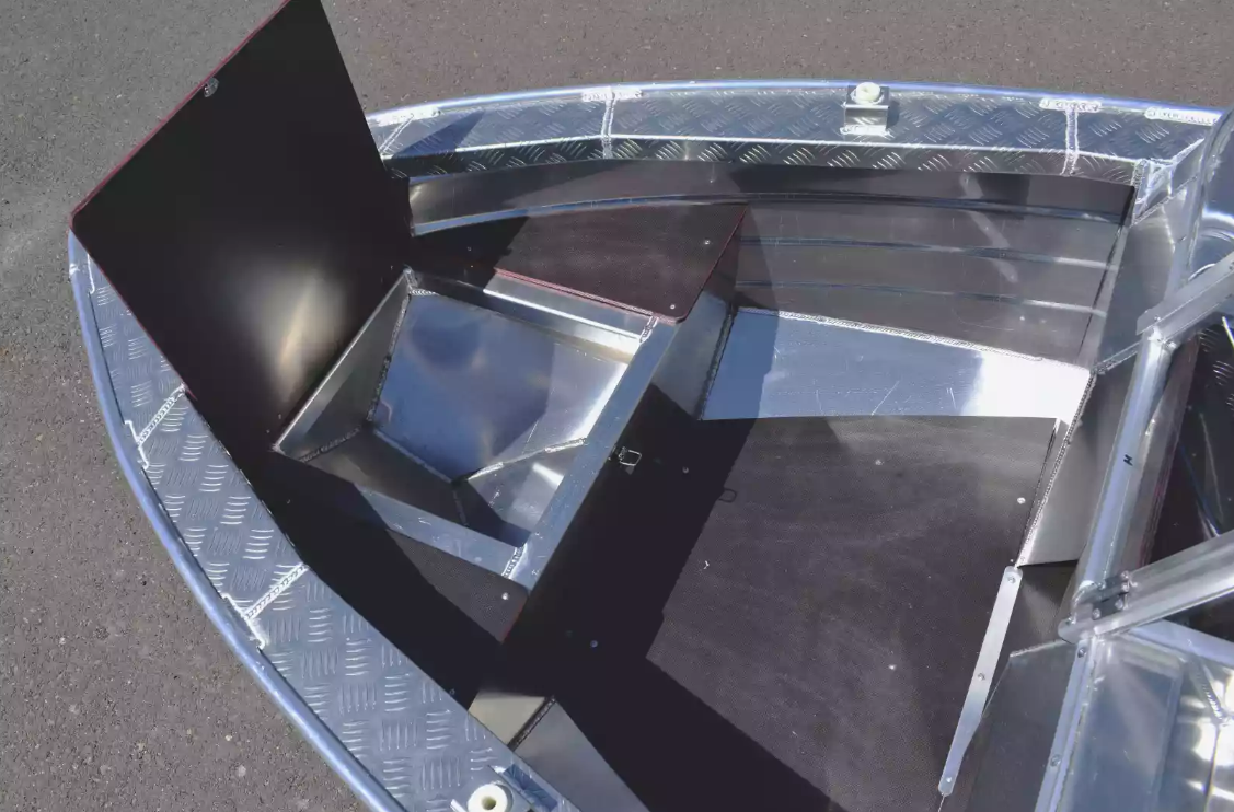 Алюминиевая лодка Wyatboat-390 DCM в Пушкино