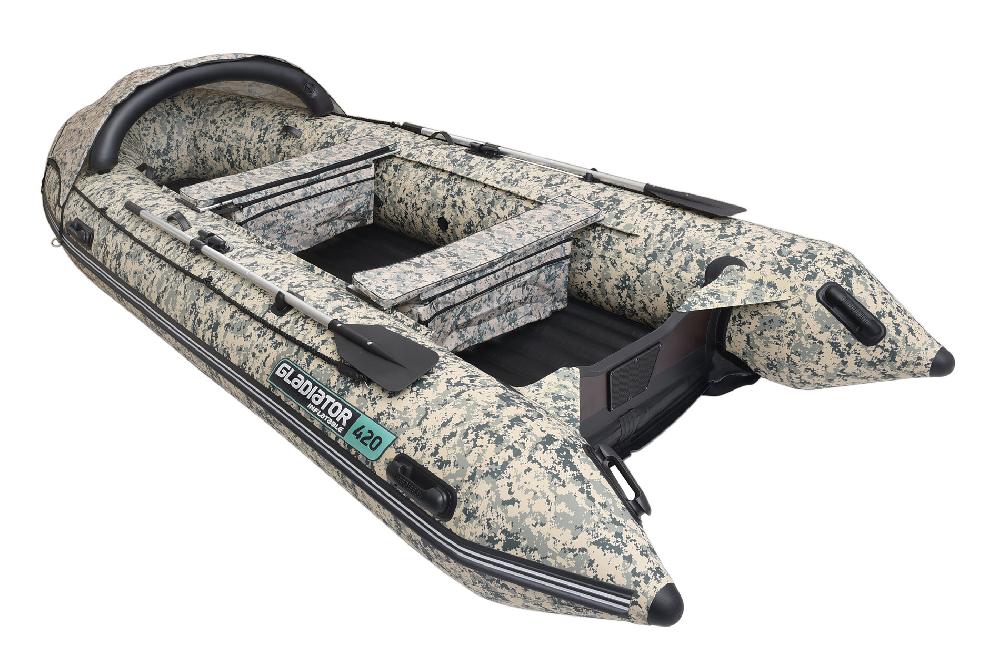 НАДУВНАЯ ЛОДКА GLADIATOR E450PRO в Пушкино