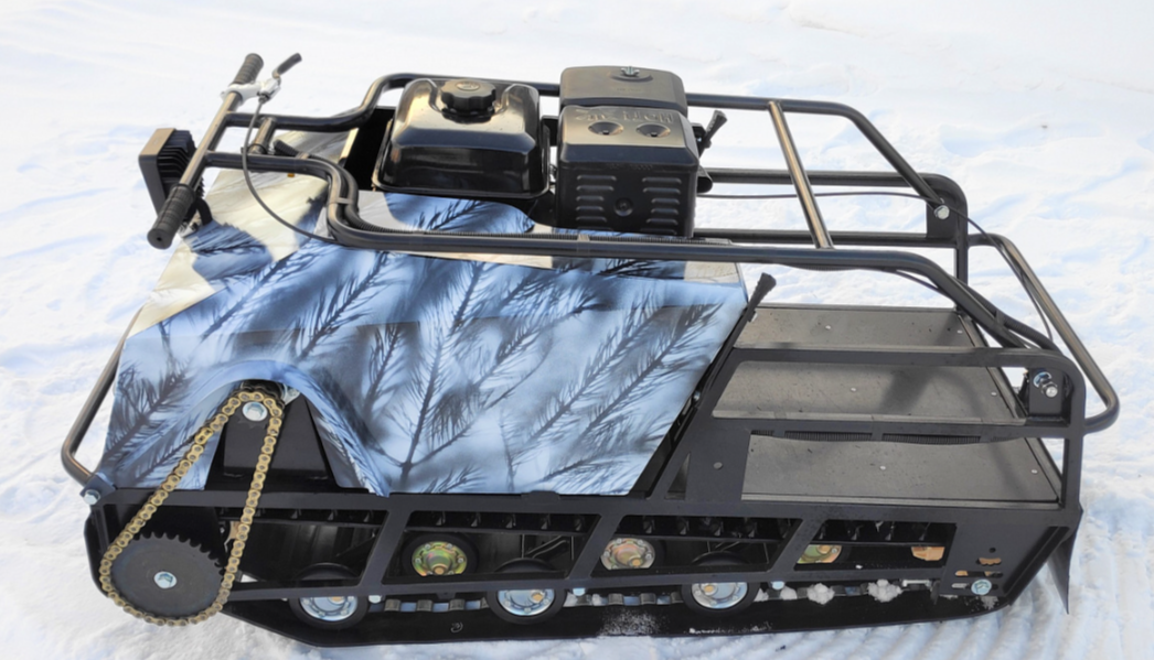 Мотобуксировщик Irondog (Железная собака) M600 15 Камуфляж Охотник в Пушкино