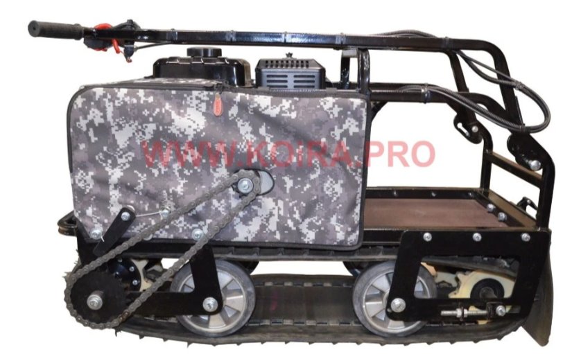 Мини мотобуксировщик КОЙРА "Вжик" (107 см) 7 л/с с ручным стартером в Пушкино