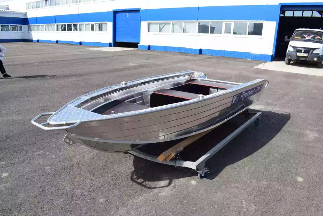 Алюминиевая лодка Wyatboat-390 P в Пушкино