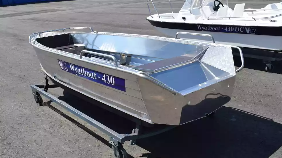 Алюминиевая лодка  Wyatboat-430М в Пушкино