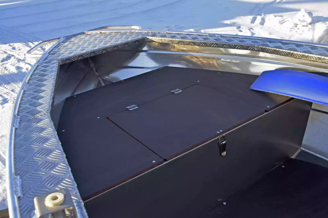 Алюминиевая лодка Wyatboat-370 Р в Пушкино