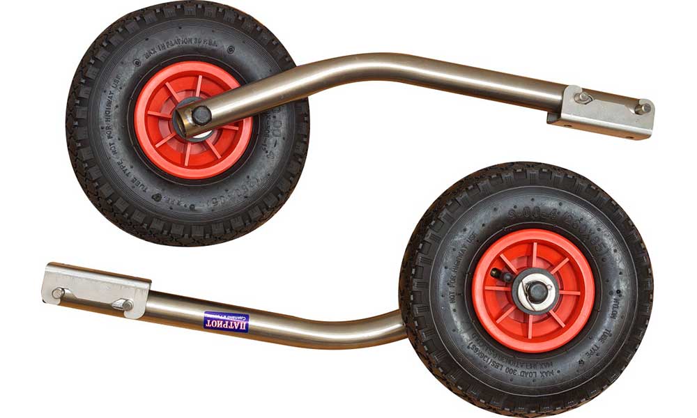 Транцевые колеса модульные удлиненные из нержавеющей стали в Пушкино