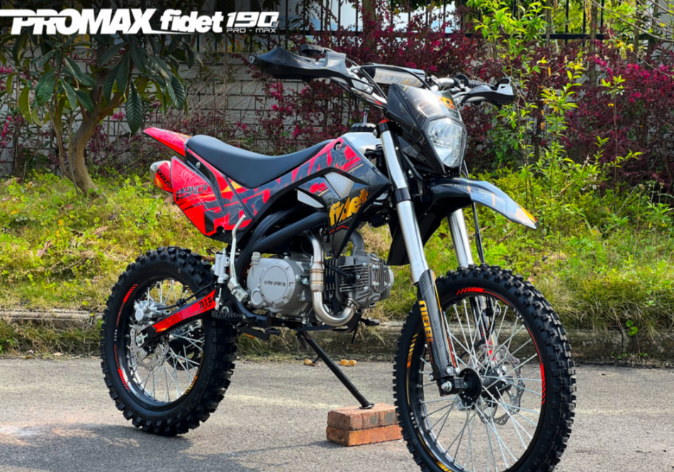 Мотоцикл (питбайк) PROMAX FIDET (ФАЙДЕТ) 190E MAX PRO LUX 19/16 в Пушкино