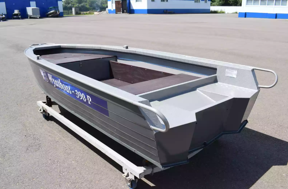 Алюминиевая лодка Wyatboat-390Р Fish в Пушкино