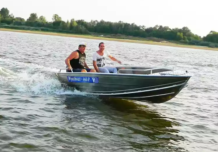 Алюминиевая лодка Wyatboat-460 P в Пушкино