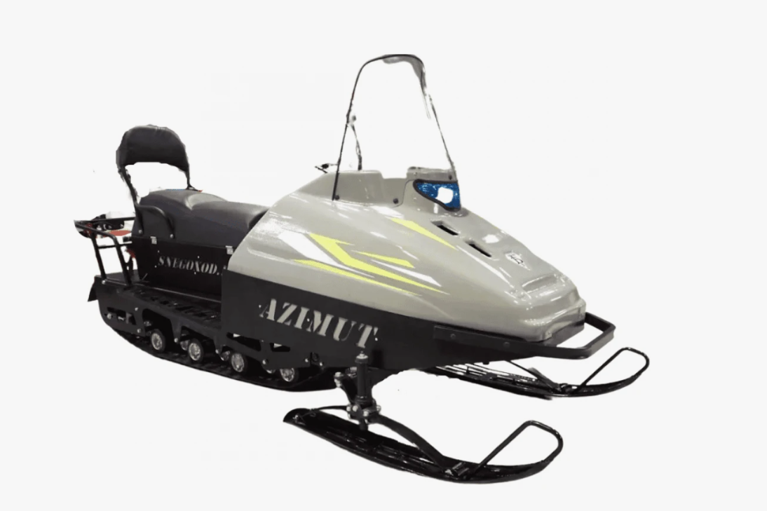 Миниснегоход Бурлак Азимут 20 л.с. , эл.запуск, реверс, тормоз гидравл, капот серый в Пушкино