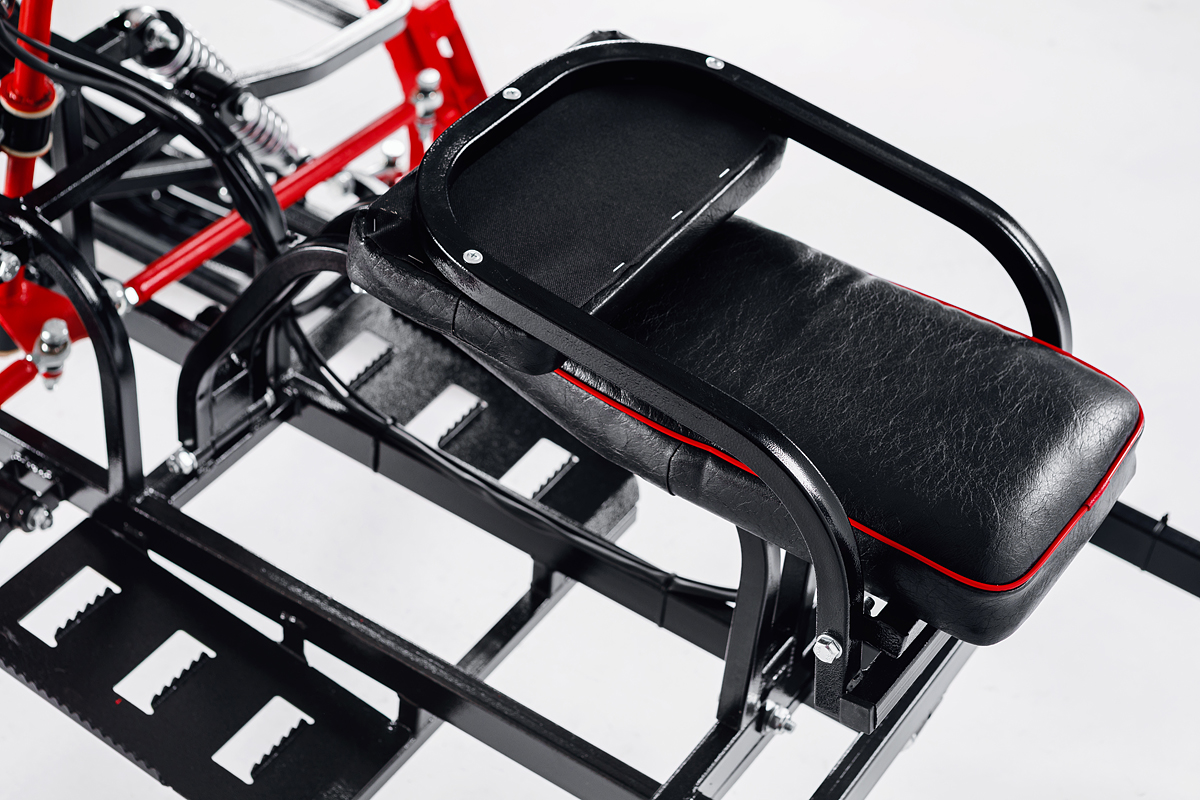 Лыжный модуль IKUDZO с подогревом ручек пластиковые лыжи в Пушкино