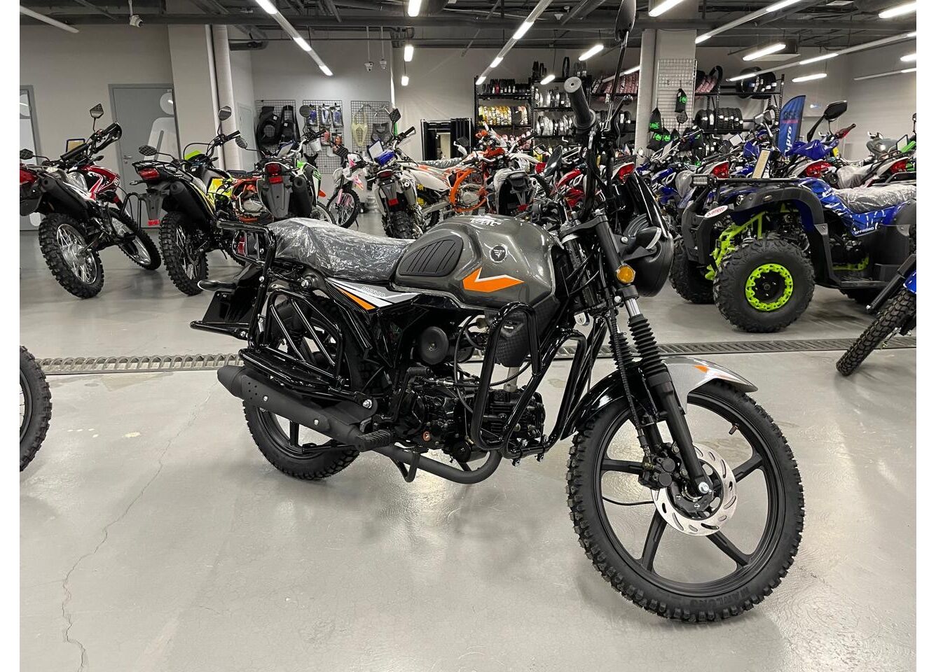 Мопед VMC NOVA 49сс (125сс) Led Full, дисковый тормоз, RKB RATO с баланс. валом, сигнализация в Пушкино