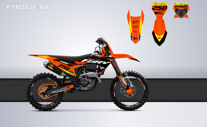 Кроссовый мотоцикл Sanchez Fury NX250 в Пушкино