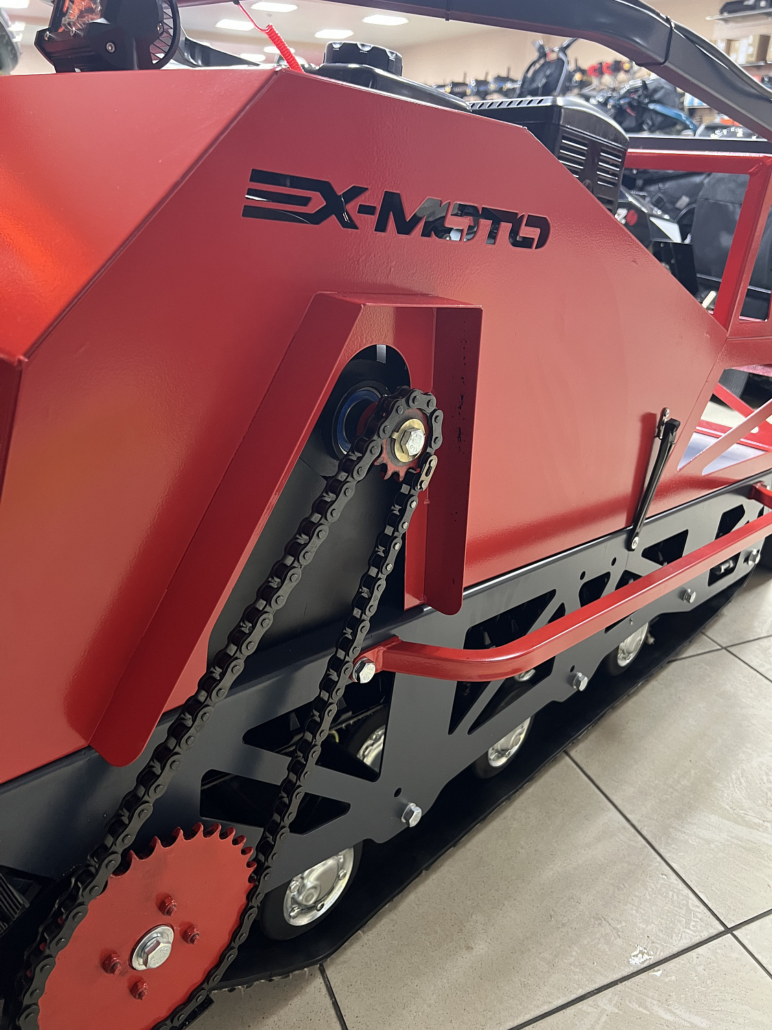 Мотобуксировщик EX-MOTO SNOWDOG S500 15л.с в Пушкино