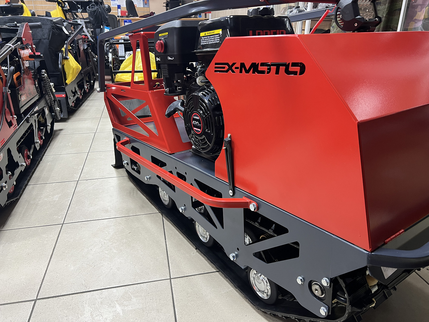 Мотобуксировщик EX-MOTO SNOWDOG S500 15л.с в Пушкино