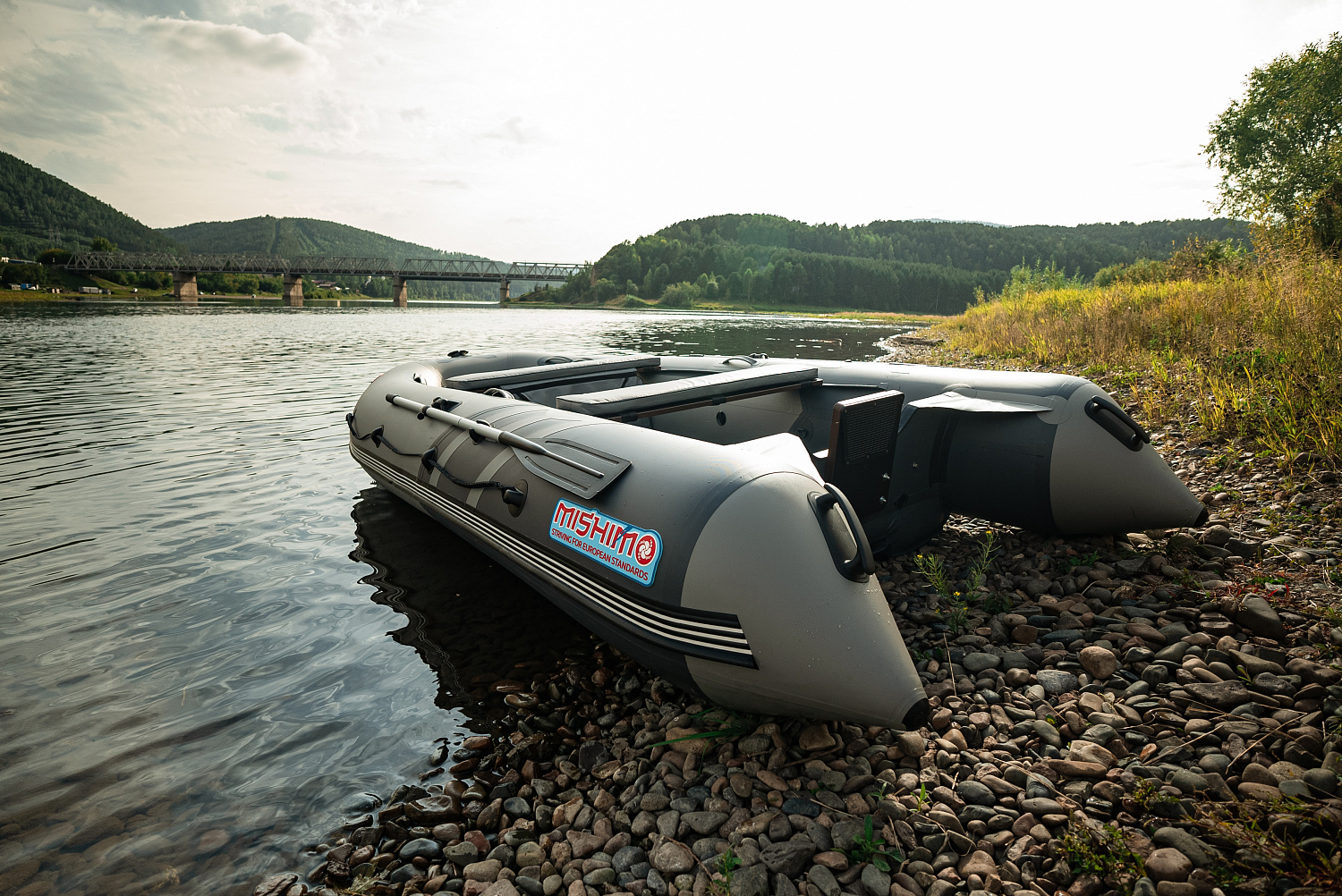 Лодка MISHIMO RIVER JET 390 под водомет в Пушкино