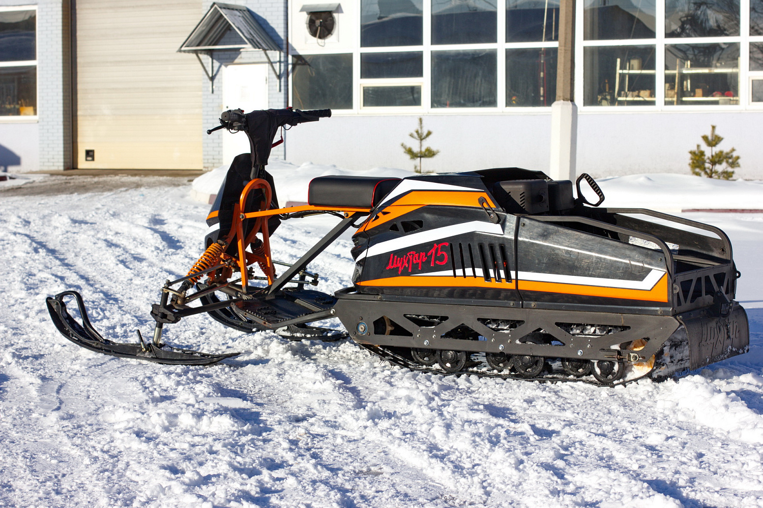 Мотобуксировщик IRBIS Мухтар 15 с лыжным модулем в комплекте в Пушкино