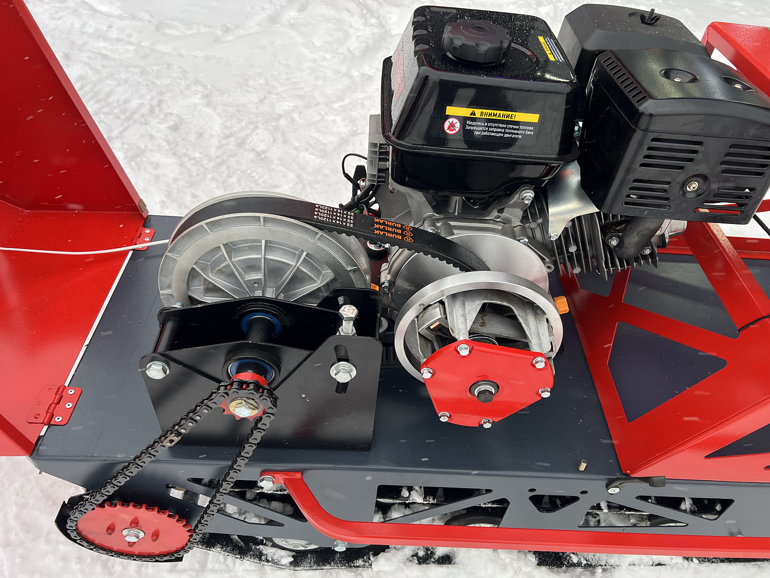 Мотобуксировщик EX-MOTO SNOWDOG S500 15л.с в Пушкино