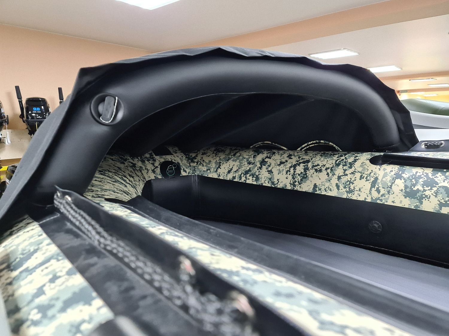 КОМПЛЕКТ НОСОВОГО ТЕНТА К ЛОДКЕ SMARINE AIR MAX 360 ЧЕРНЫЙ в Пушкино