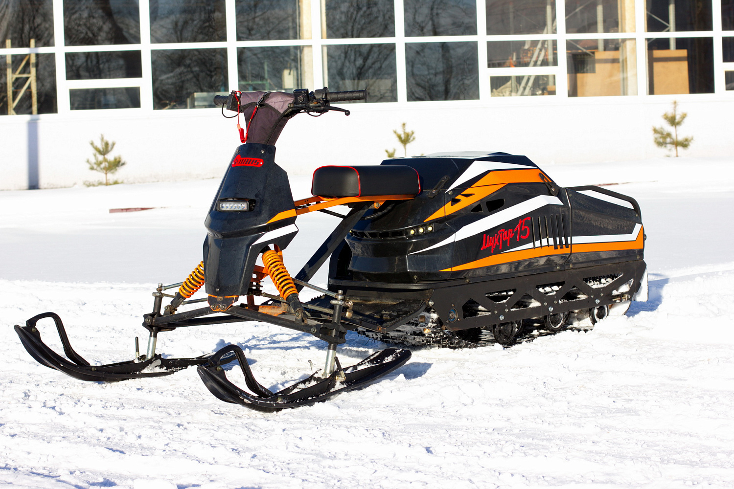 Мотобуксировщик IRBIS Мухтар 15 с лыжным модулем в комплекте в Пушкино