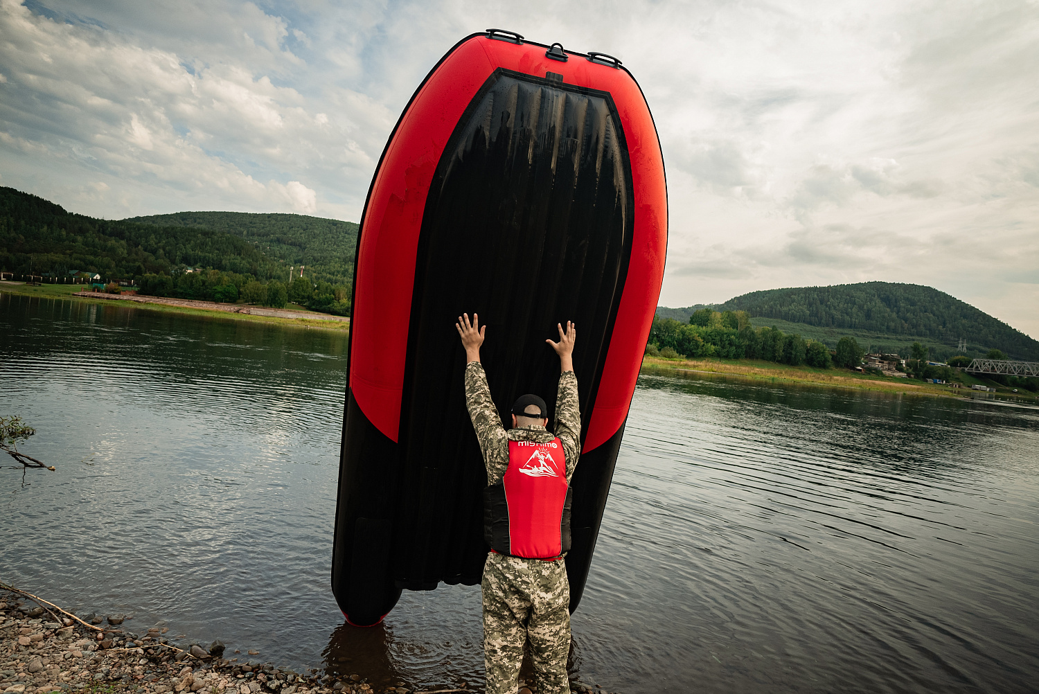 Лодка MISHIMO RIVER FJET PRO 410  под водомет в Пушкино