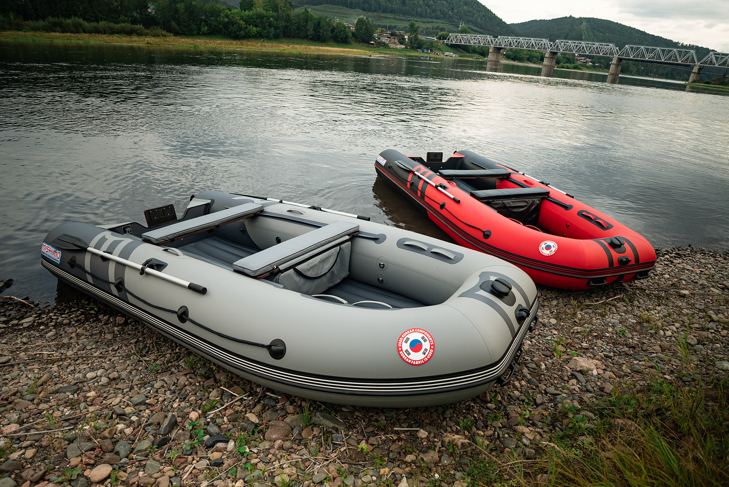 Лодка MISHIMO RIVER JET 390 под водомет в Пушкино