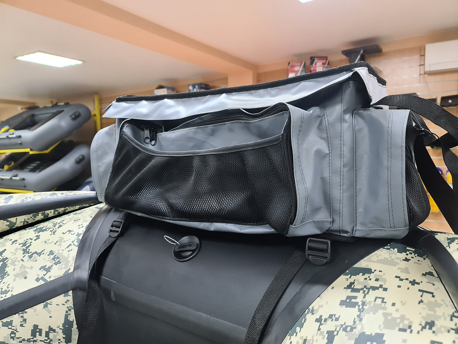 СУМКА ЛЮКС НА БАЛЛОН ДЛЯ ЛОДОК ПВХ 50Х25Х25 СМ в Пушкино