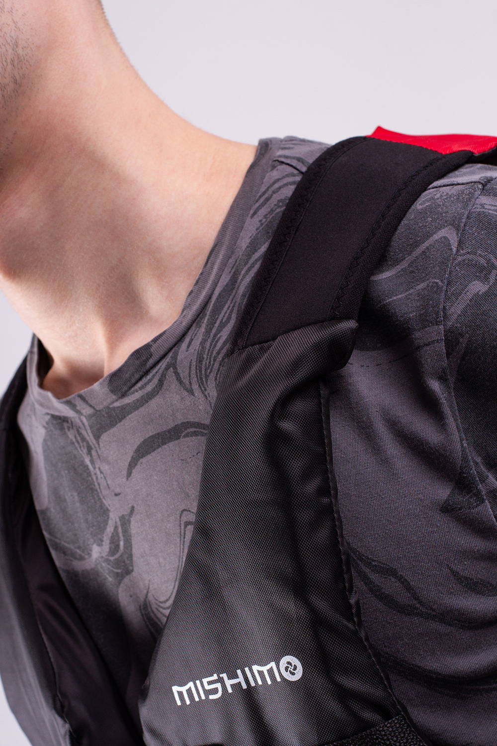 Жилет спасательный MISHIMO PRO Премиум качества Черно-красный в Пушкино